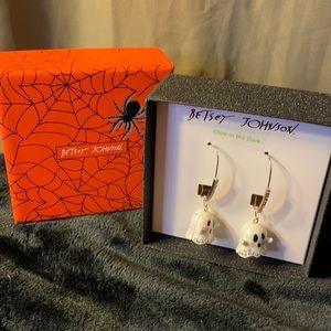 Betsey Johnson Ghost Earrings